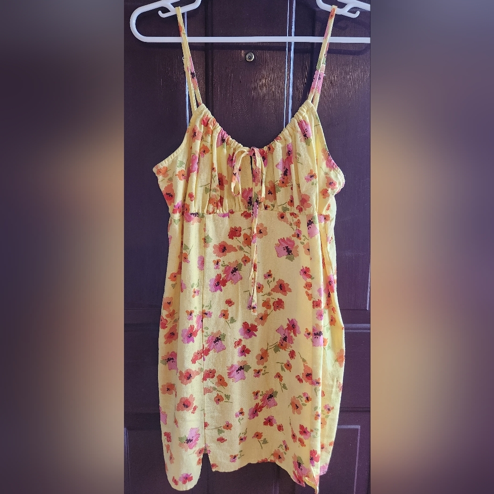 Wild Bable Black Logo Floral Sundress